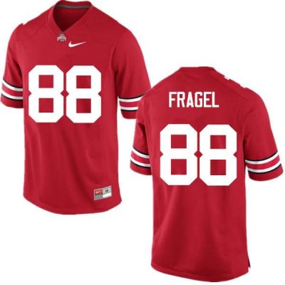 NCAA Ohio State Buckeyes Men's #88 Reid Fragel Red Nike Football College Jersey YZA6845US